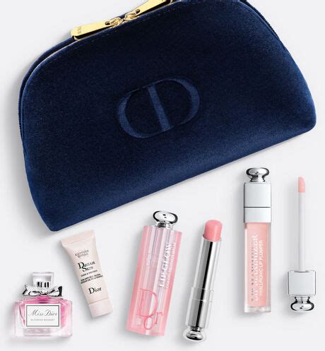 Dior set with pouch